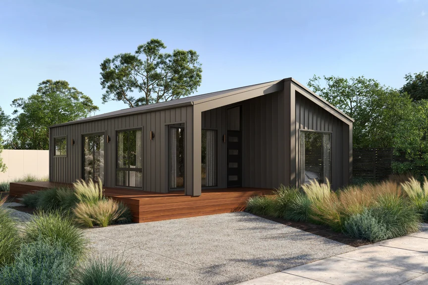 Shoreham 9 Modern Gable Exterior Angle